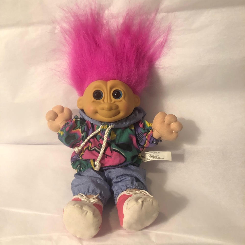 4 Vintage Troll Dolls - Picture 4 of 13